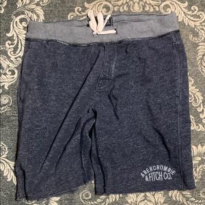Abercrombie & Fitch Navy Blue Shorts